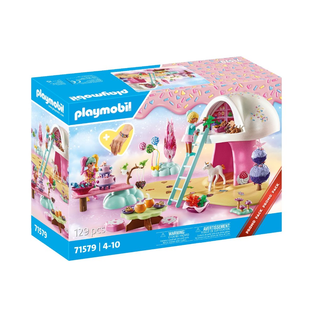 PLAYMOBIL - PROMO PACK PARADISUL DULCIURILOR - PLAYMOBIL MAGIC (PM71579)