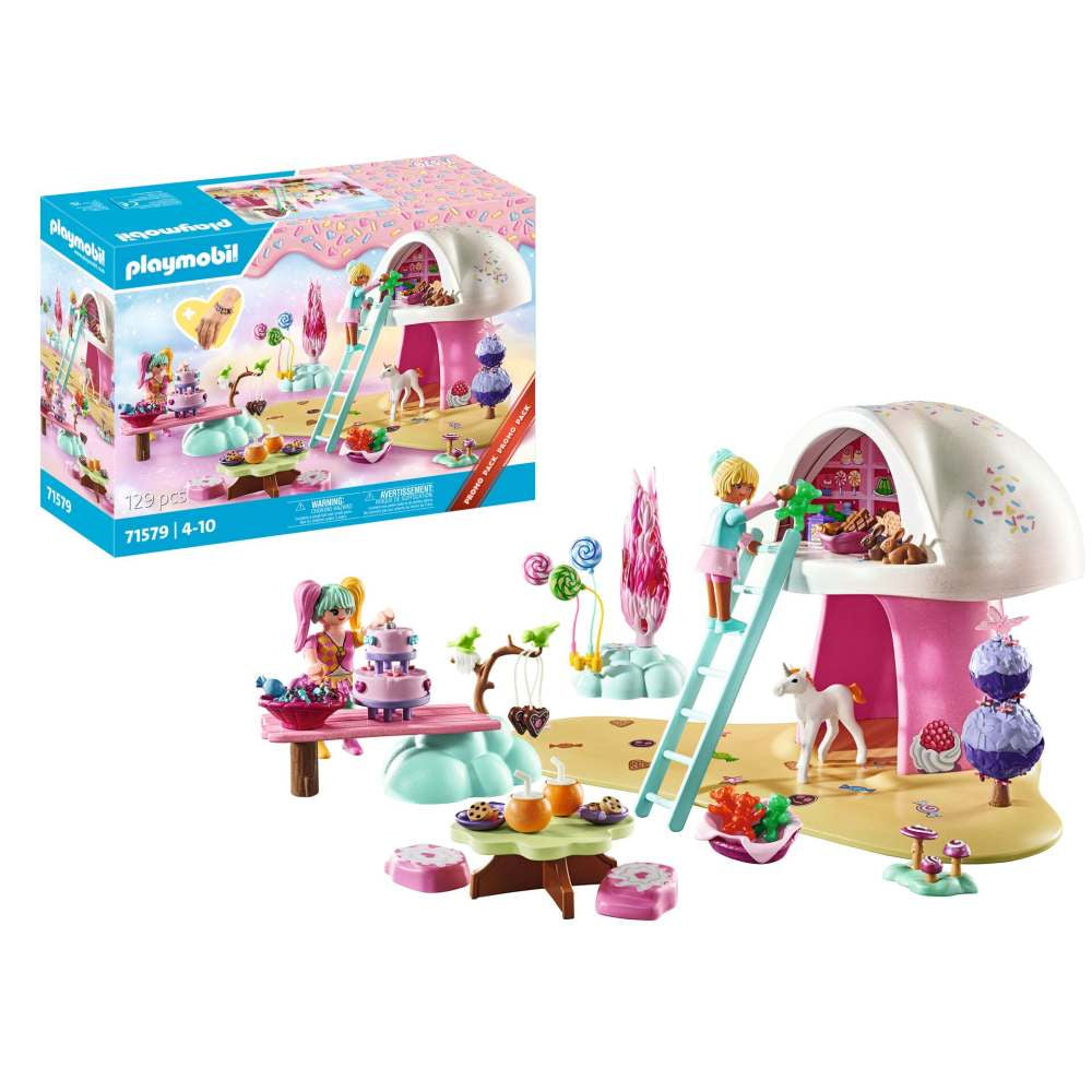 PLAYMOBIL - PROMO PACK PARADISUL DULCIURILOR - PLAYMOBIL MAGIC (PM71579)