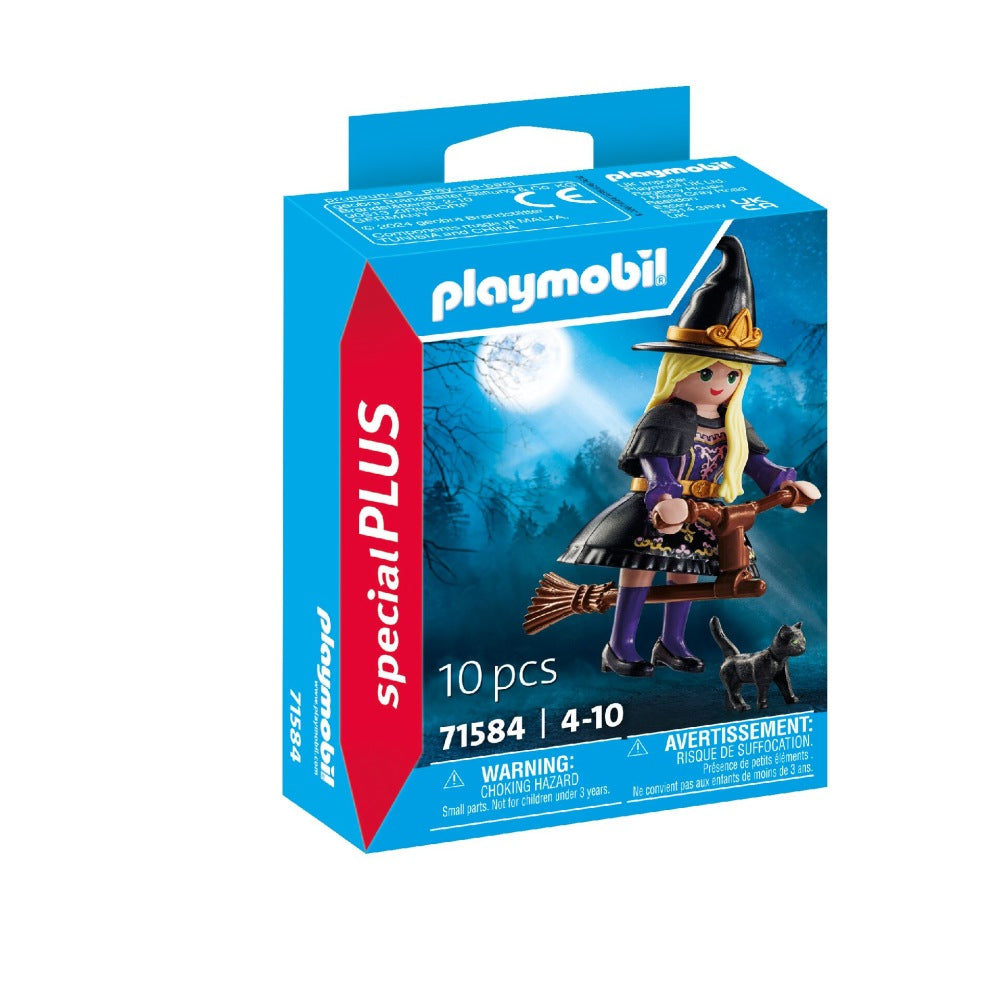 PLAYMOBIL - FIGURINA VRAJITOARE CU PISICA - PLAYMOBIL FIGURES (PM71584)