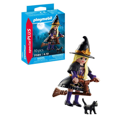 PLAYMOBIL - FIGURINA VRAJITOARE CU PISICA - PLAYMOBIL FIGURES (PM71584)