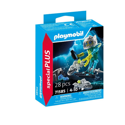 PLAYMOBIL - FIGURINA ROBOT SCUBA - PLAYMOBIL FIGURES (PM71585)