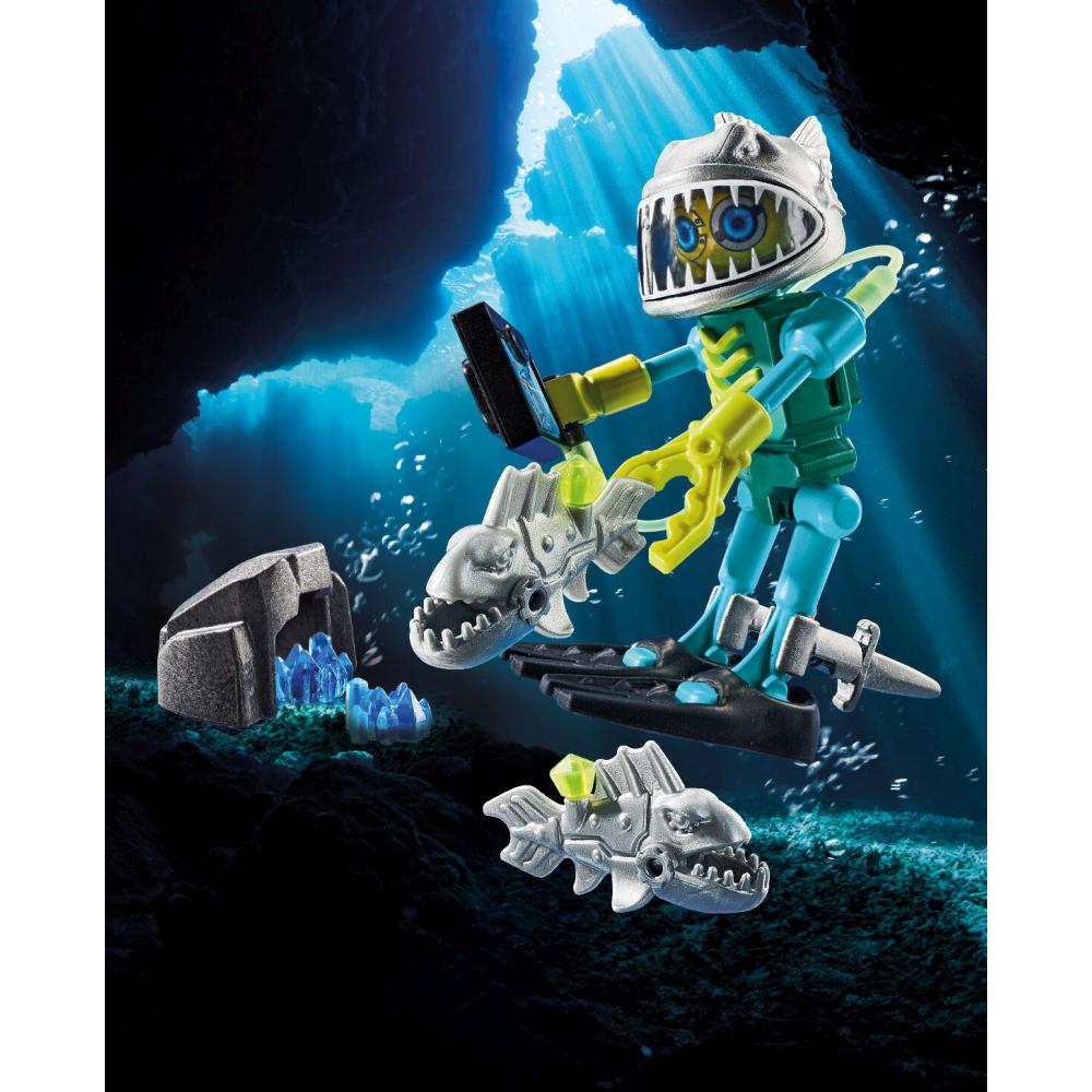 PLAYMOBIL - FIGURINA ROBOT SCUBA - PLAYMOBIL FIGURES (PM71585)