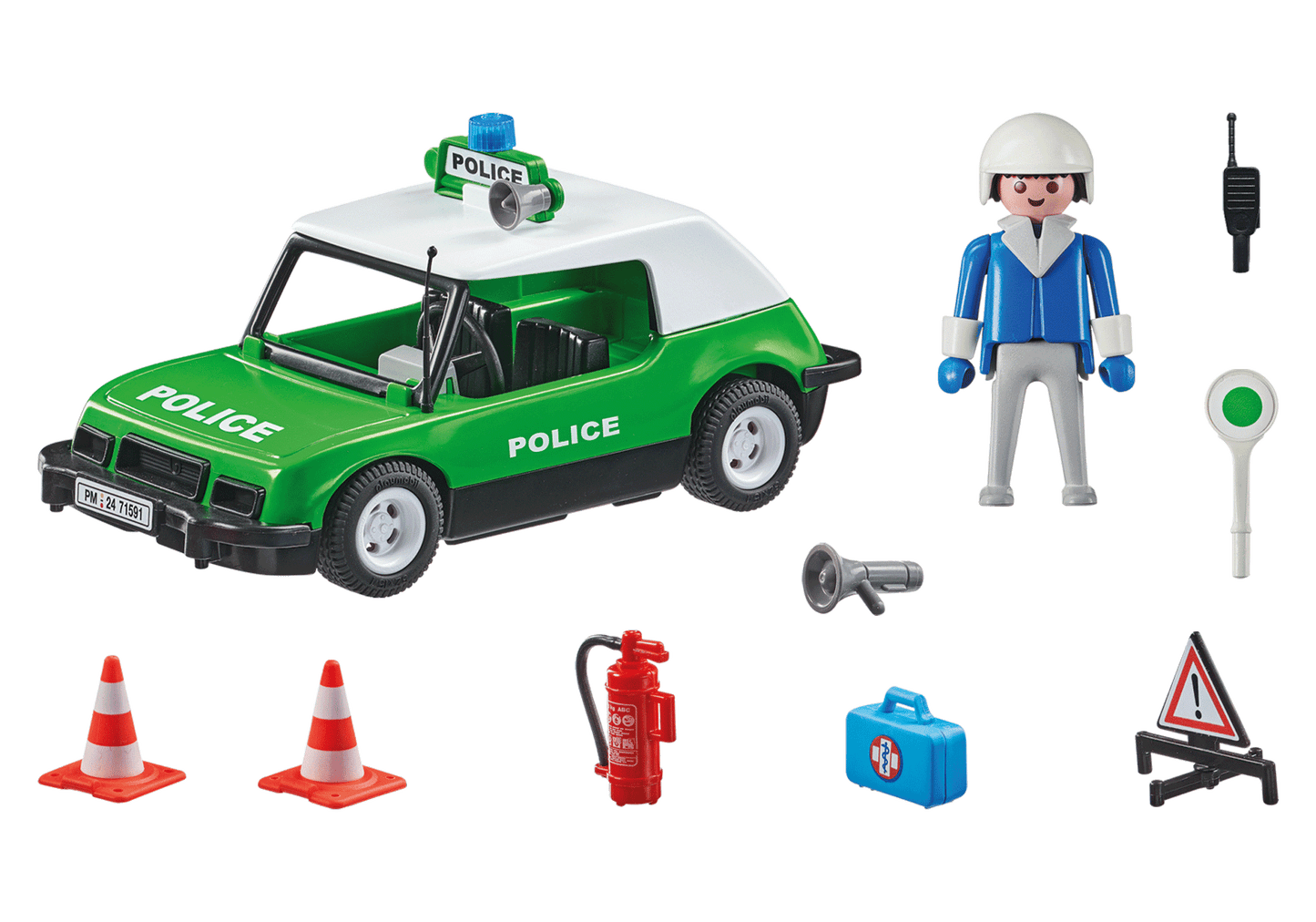 CLASSIC POLICE CAR - PLAYMOBIL 50TH ANNIVERSARY (PM71591)