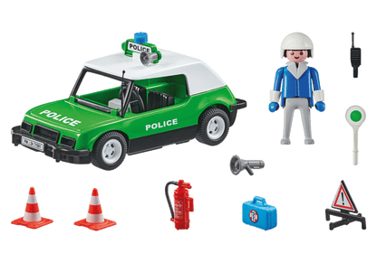 CLASSIC POLICE CAR - PLAYMOBIL 50TH ANNIVERSARY (PM71591)