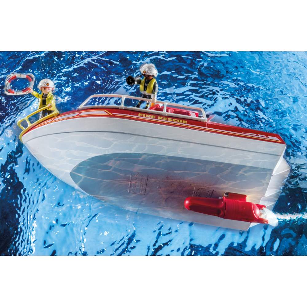 PLAYMOBIL - BARCA DE SALVARE - PLAYMOBIL ACTION HEROS (PM71598)