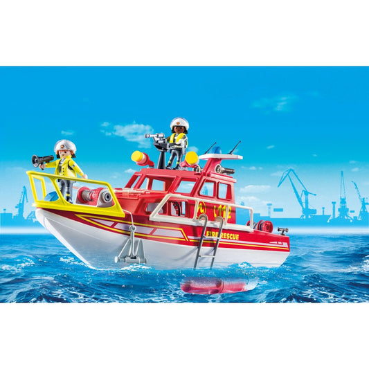 PLAYMOBIL - BARCA DE SALVARE - PLAYMOBIL ACTION HEROS (PM71598)