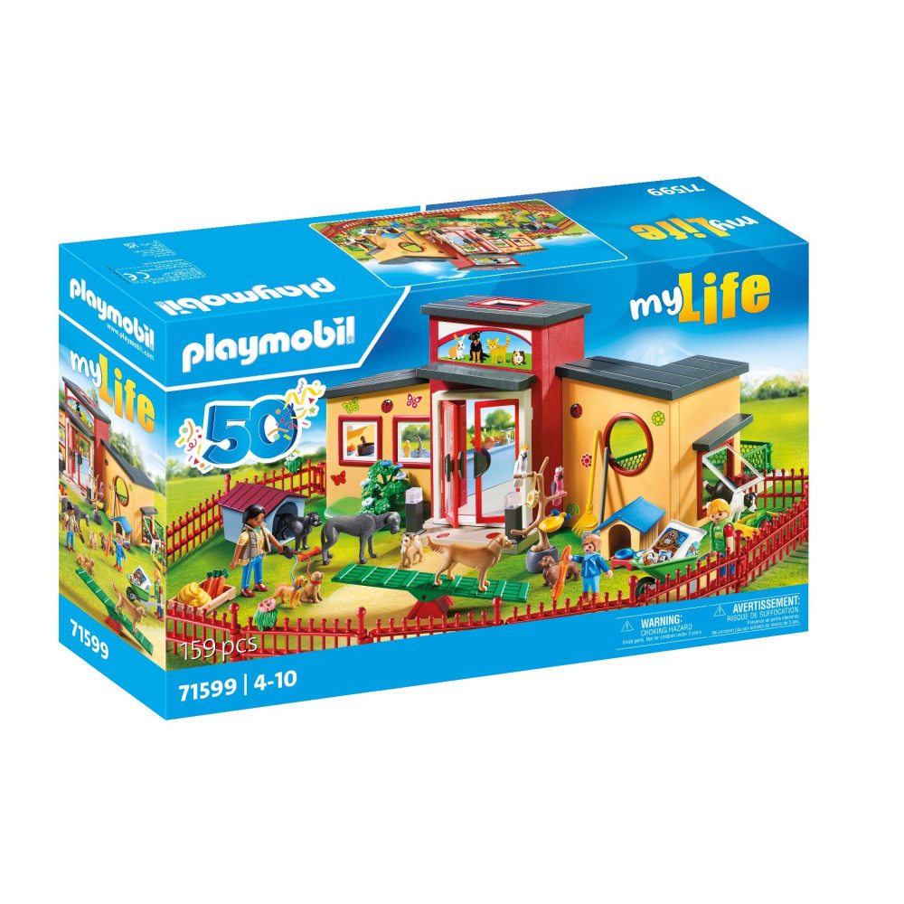 PLAYMOBIL - HOTEL PENTRU ANIMALE - PLAYMOBIL MY LIFE (PM71599)