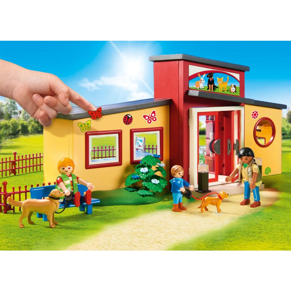 PLAYMOBIL - HOTEL PENTRU ANIMALE - PLAYMOBIL MY LIFE (PM71599)