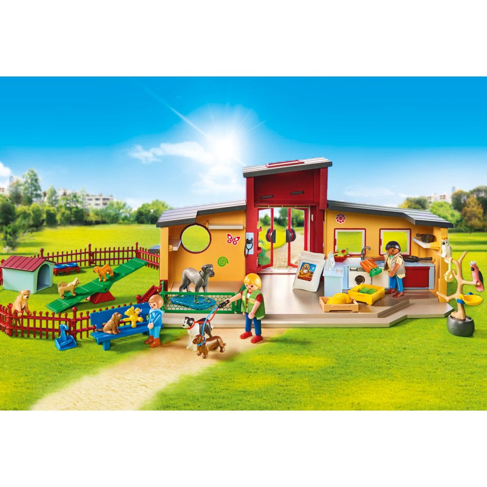 PLAYMOBIL - HOTEL PENTRU ANIMALE - PLAYMOBIL MY LIFE (PM71599)