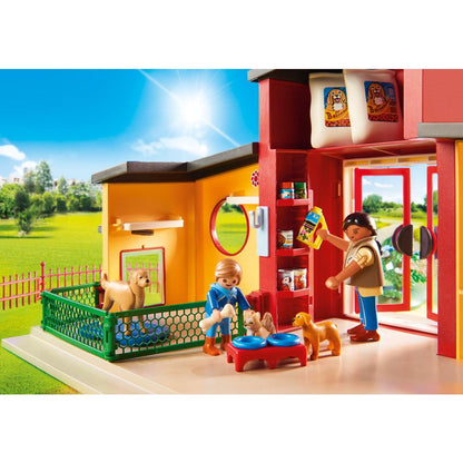 PLAYMOBIL - HOTEL PENTRU ANIMALE - PLAYMOBIL MY LIFE (PM71599)