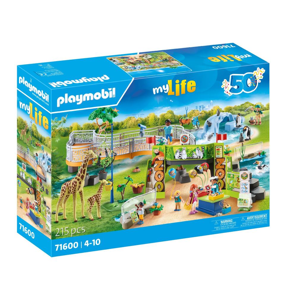 PLAYMOBIL - MAREA MEA AVENTURA LA ZOO - PLAYMOBIL MY LIFE (PM71600)