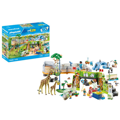 PLAYMOBIL - MAREA MEA AVENTURA LA ZOO - PLAYMOBIL MY LIFE (PM71600)