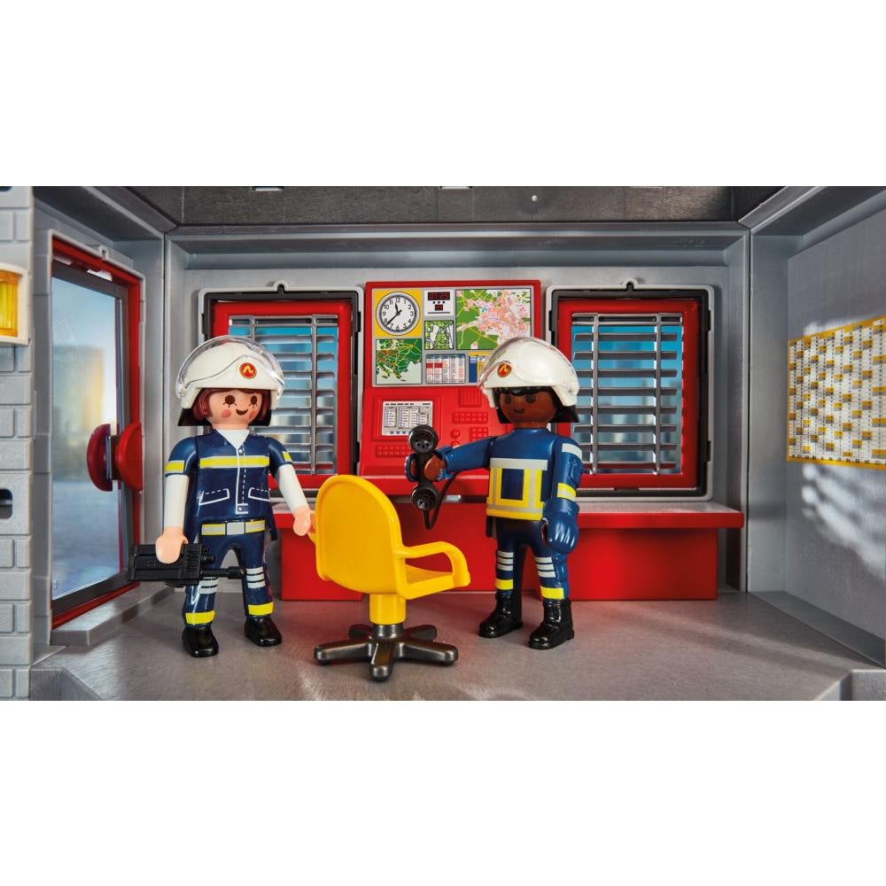 PLAYMOBIL - SET INTERVENTIA POMPIERILOR - PLAYMOBIL ACTION HEROS (PM71603)