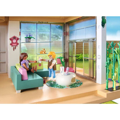 PLAYMOBIL - CASA CU GRADINA DE IARNA - PLAYMOBIL MY LIFE (PM71607)