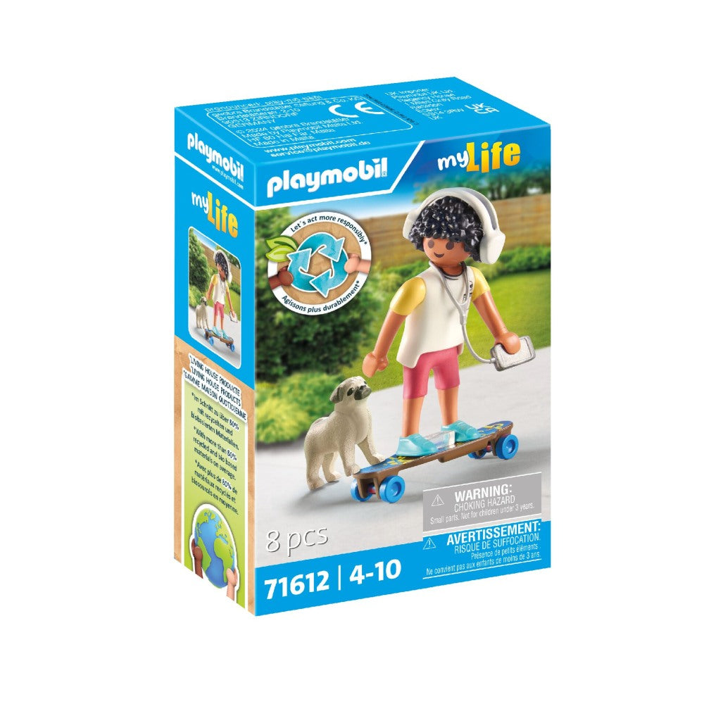 PLAYMOBIL - BAIAT CU ANIMAL DE COMPANIE - PLAYMOBIL MY LIFE (PM71612)