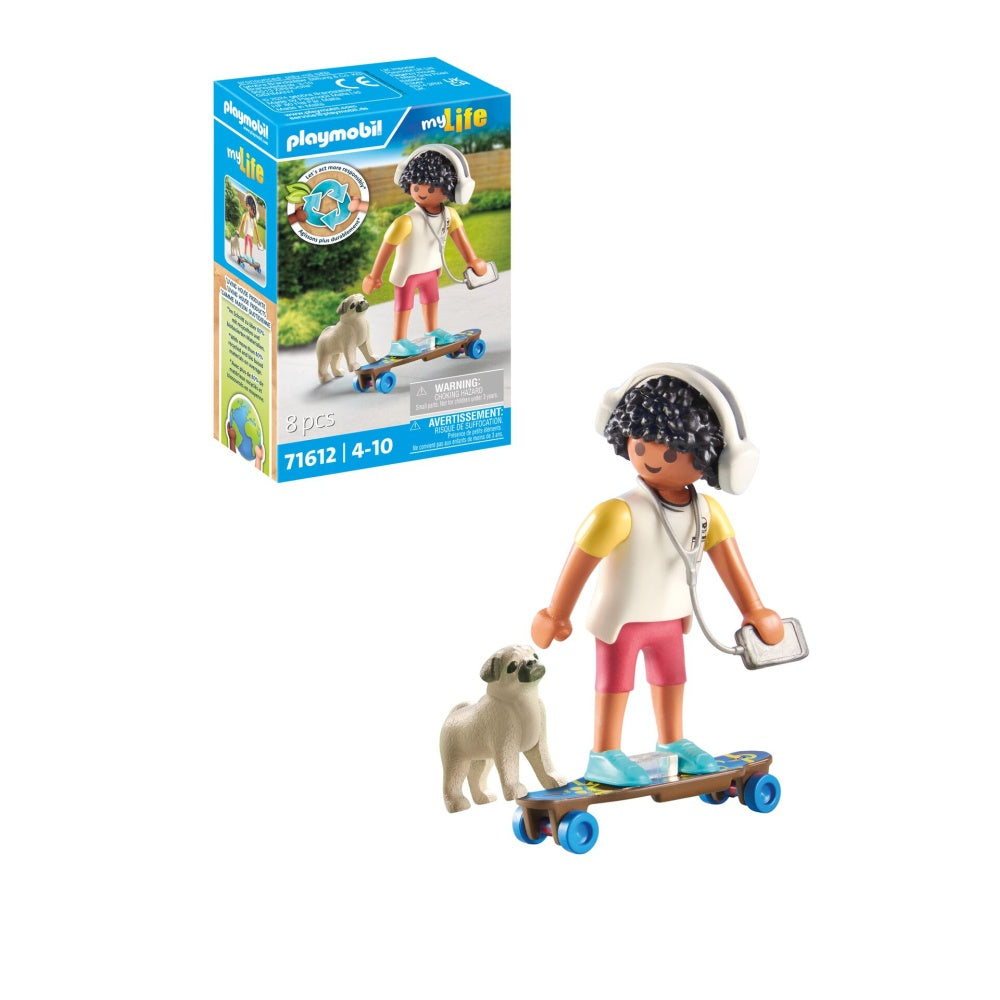 PLAYMOBIL - BAIAT CU ANIMAL DE COMPANIE - PLAYMOBIL MY LIFE (PM71612)