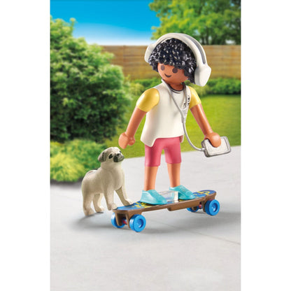 PLAYMOBIL - BAIAT CU ANIMAL DE COMPANIE - PLAYMOBIL MY LIFE (PM71612)