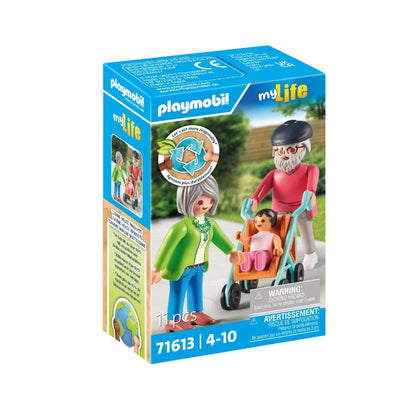 PLAYMOBIL - BUNICI SI BEBELUS - PLAYMOBIL MY LIFE (PM71613)