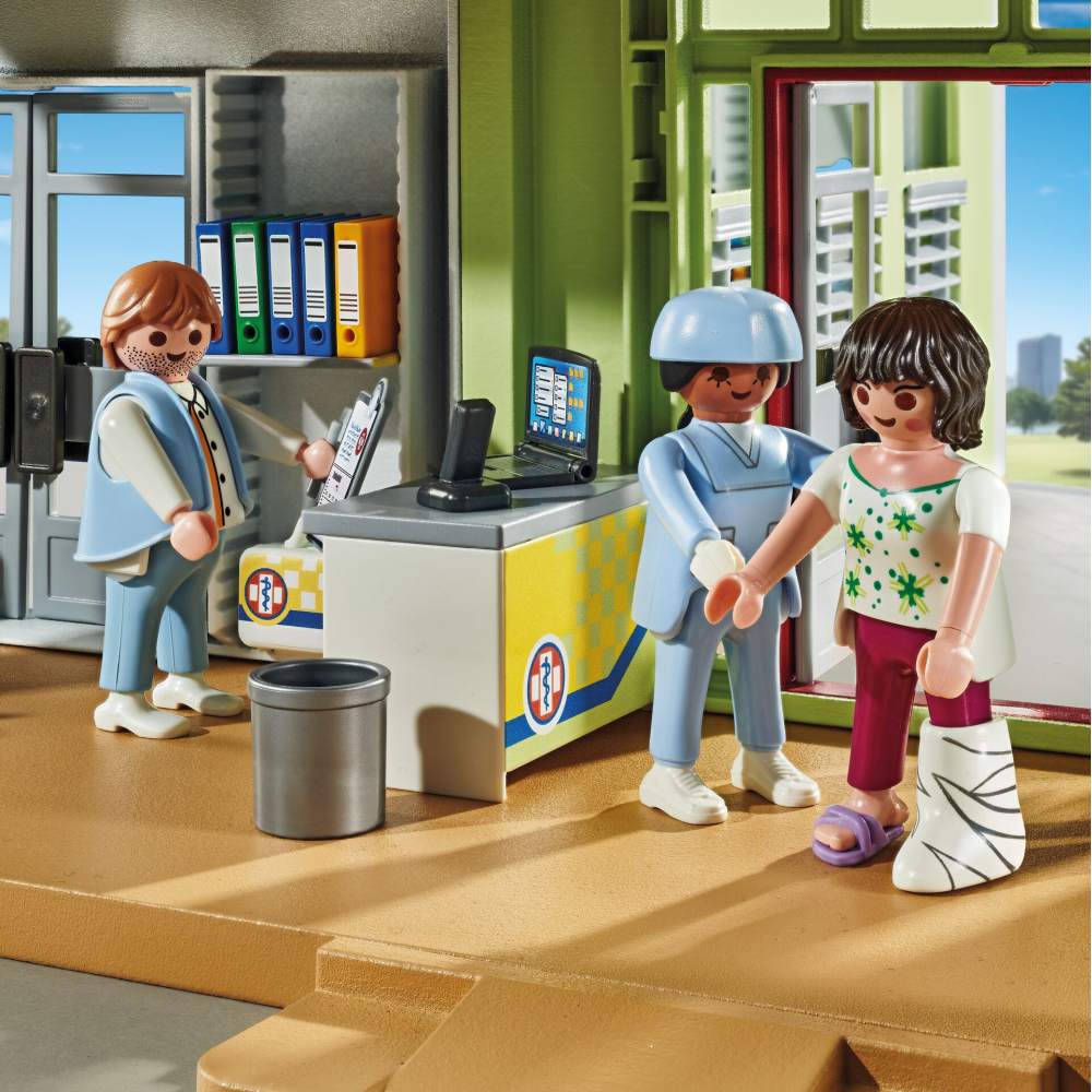 PLAYMOBIL - NOUL SPITAL - PLAYMOBIL ACTION HEROS (PM71615)