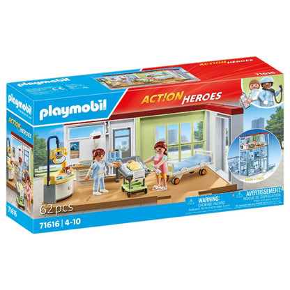 PLAYMOBIL - MATERNITATE - PLAYMOBIL ACTION HEROS (PM71616)