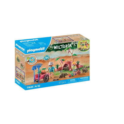 PLAYMOBIL - ADAPOST PENTRU WOMBAT - PLAYMOBIL WILTOPIA (PM71625)