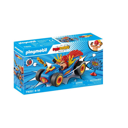 PLAYMOBIL - KART PULLBACK WRESTLING - PLAYMOBIL CRAZY KARTS (PM71632)