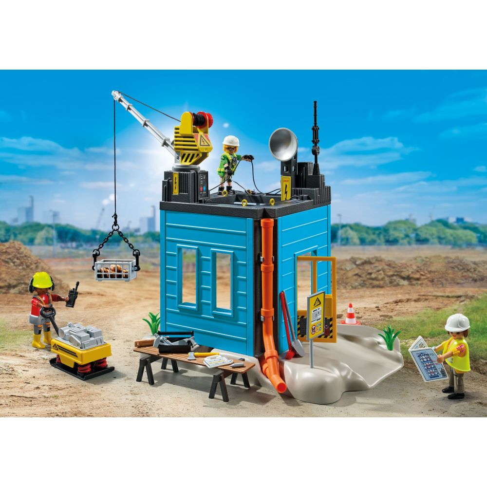 PLAYMOBIL - PROMO PACK SANTIER DE CONSTRUCTII - PLAYMOBIL ACTION HEROS (PM71650)