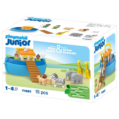 PLAYMOBIL JUNIOR - ARCA LUI NOE PORTABILA - PLAYMOBIL JUNIOR (PM71681)