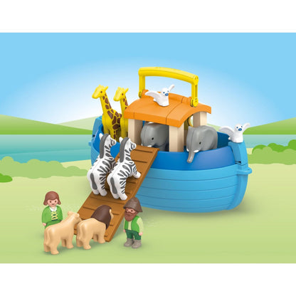 PLAYMOBIL JUNIOR - ARCA LUI NOE PORTABILA - PLAYMOBIL JUNIOR (PM71681)