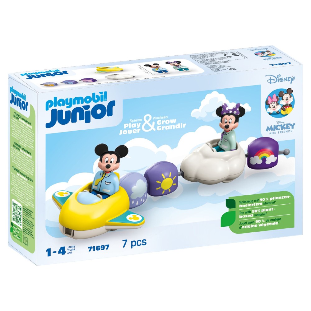 PLAYMOBIL JUNIOR DISNEY - ZBORUL LUI MICKEY SI MINNIE PRINTRE NORI - PLAYMOBIL JUNIOR & DISNEY (PM71697)