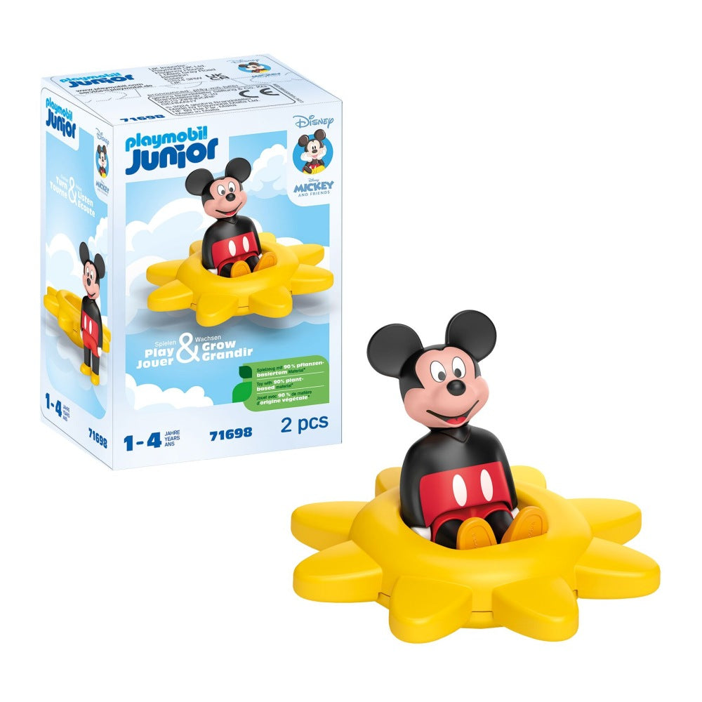 PLAYMOBIL JUNIOR DISNEY - SOARE ROTATIV CU ZORNAITOARE MICKEY - PLAYMOBIL JUNIOR & DISNEY (PM71698)