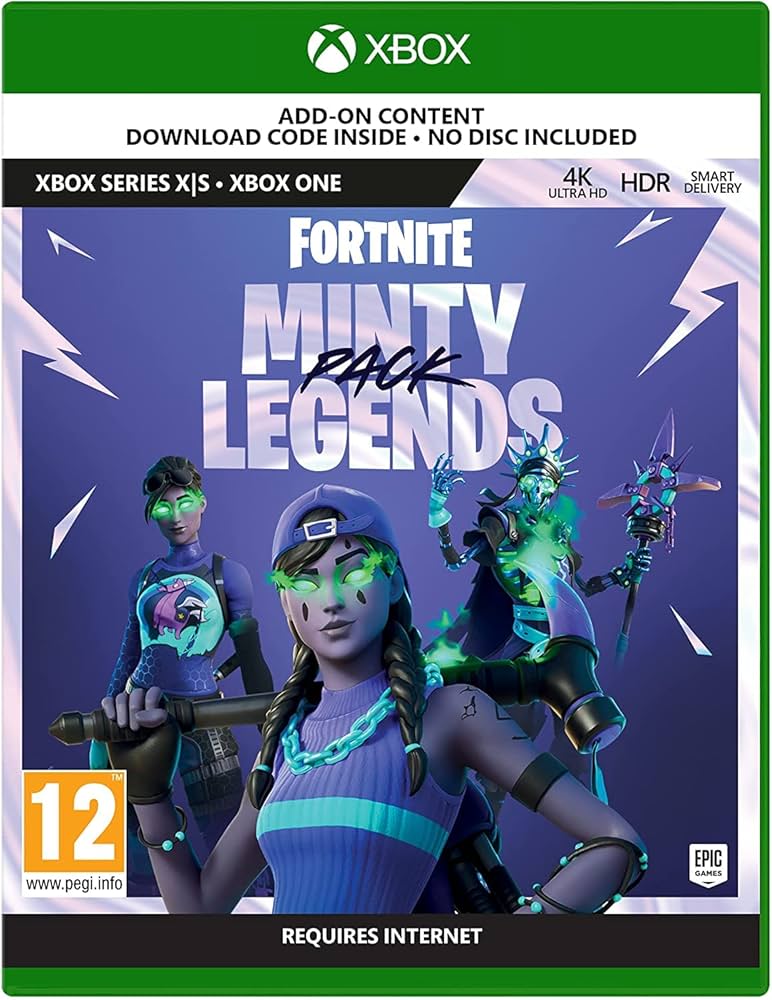 FORTNITE MINTY LEGENDS PACK + 1000 V-BUCKS (XBOX ONE / XBOX SERIES X|S) - XBOX LIVE - MULTILANGUAGE - EU