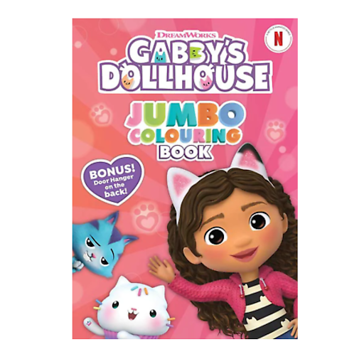 CARTE DE COLORAT JUMBO - GABBY'S DOLLHOUSE - TOTUM (TT074620)