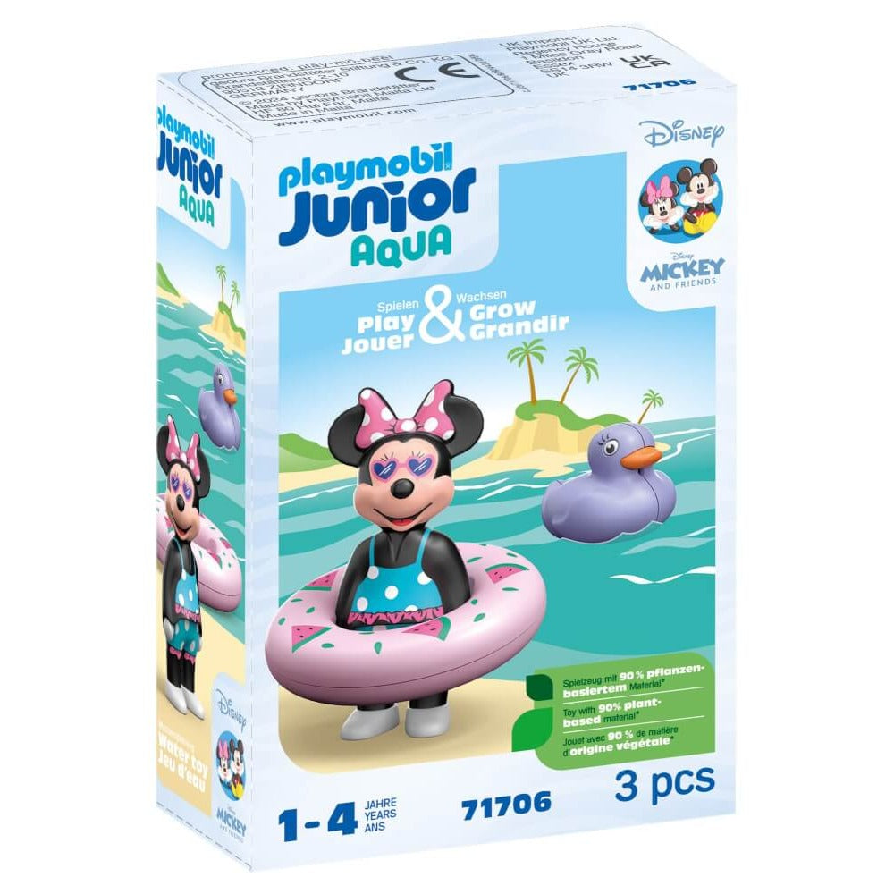 EXCURSIE LA PLAJA CU MINNIE - PLAYMOBIL JUNIOR AQUA & DISNEY (PM71706)