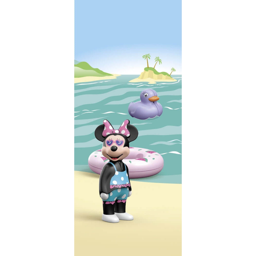 EXCURSIE LA PLAJA CU MINNIE - PLAYMOBIL JUNIOR AQUA & DISNEY (PM71706)