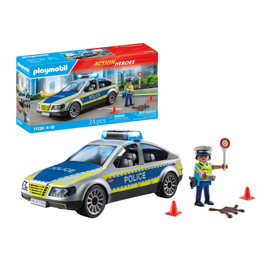 MASINA DE PATRULARE A POLITIEI PLAYMOBIL - PLAYMOBIL ACTION HEROES  (PM71729)