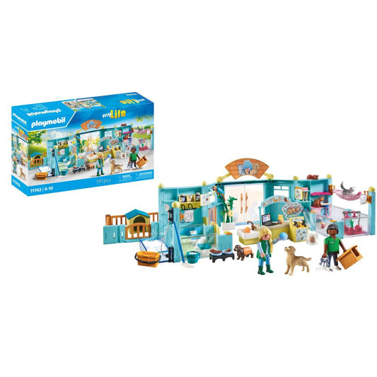 HOTELUL PLAYMOBIL AL ANIMALELOR - PLAYMOBIL MY LIFE  (PM71742)