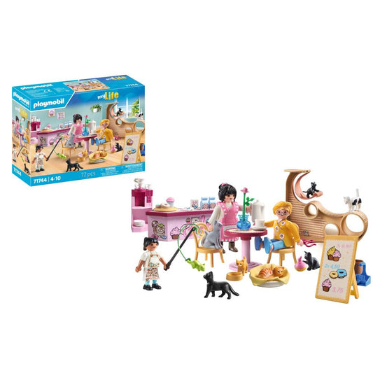 CAFENEAUA PISICILOR - PLAYMOBIL MY LIFE  (PM71744)