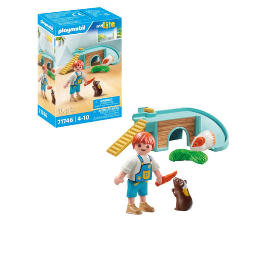 CASUTA PORCUSORILOR DE GUINEEA - PLAYMOBIL MY LIFE  (PM71746)