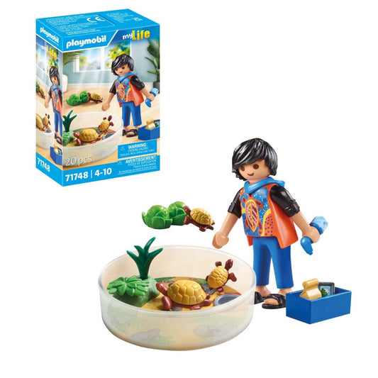 TERARIU PENTRU TESTOASE - PLAYMOBIL MY LIFE  (PM71748)