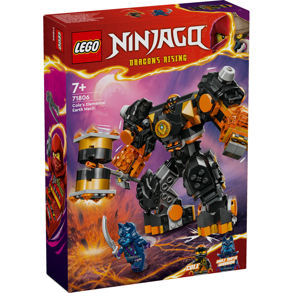 ROBOTUL DE PAMANT AL LUI COLE - LEGO NINJAGO (71806)