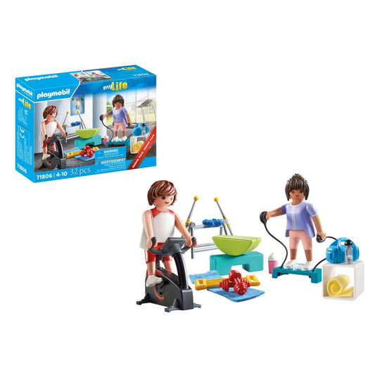 PROMO PACK ANTRENAMENT DE FITNESS - PLAYMOBIL MY LIFE  (PM71806)