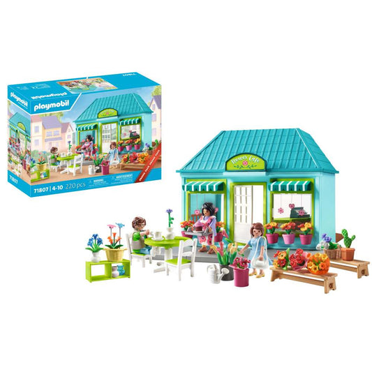 PROMO PACK CAFENEAUA CU FLORI - PLAYMOBIL MY LIFE  (PM71807)