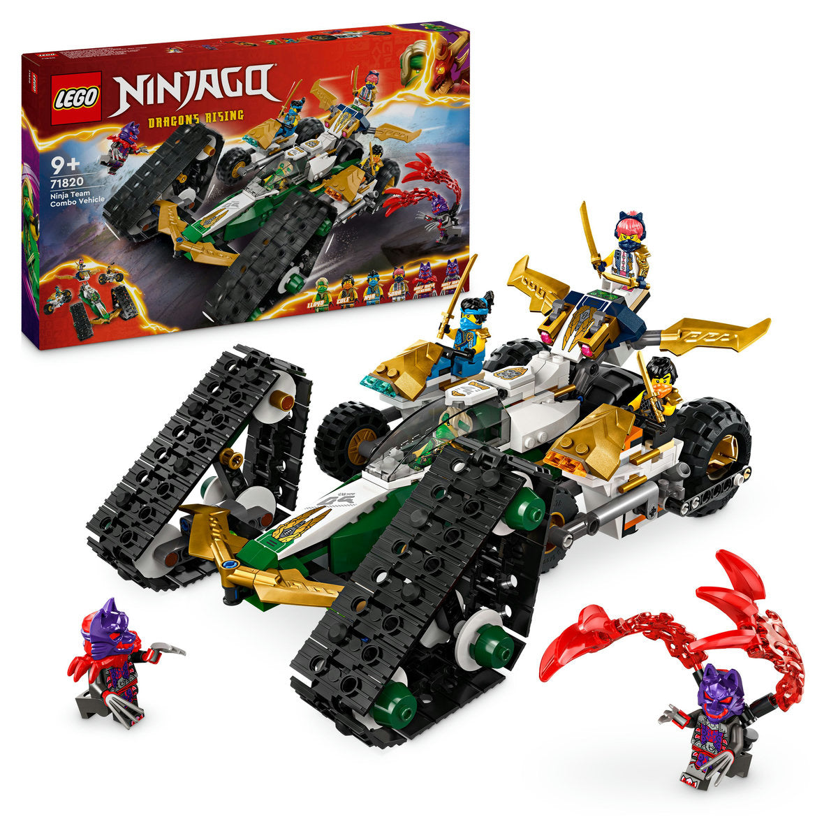 VEHICUL COMBINAT AL ECHIPEI NINJA - LEGO NINJAGO (71820)