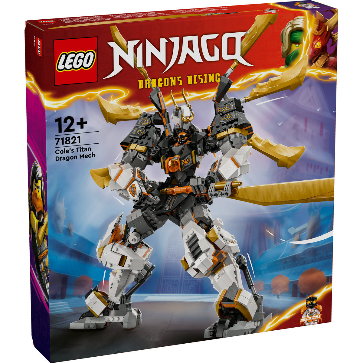 ROBOTUL-DRAGON DE TITAN AL LUI COLE - LEGO NINJAGO (71821)