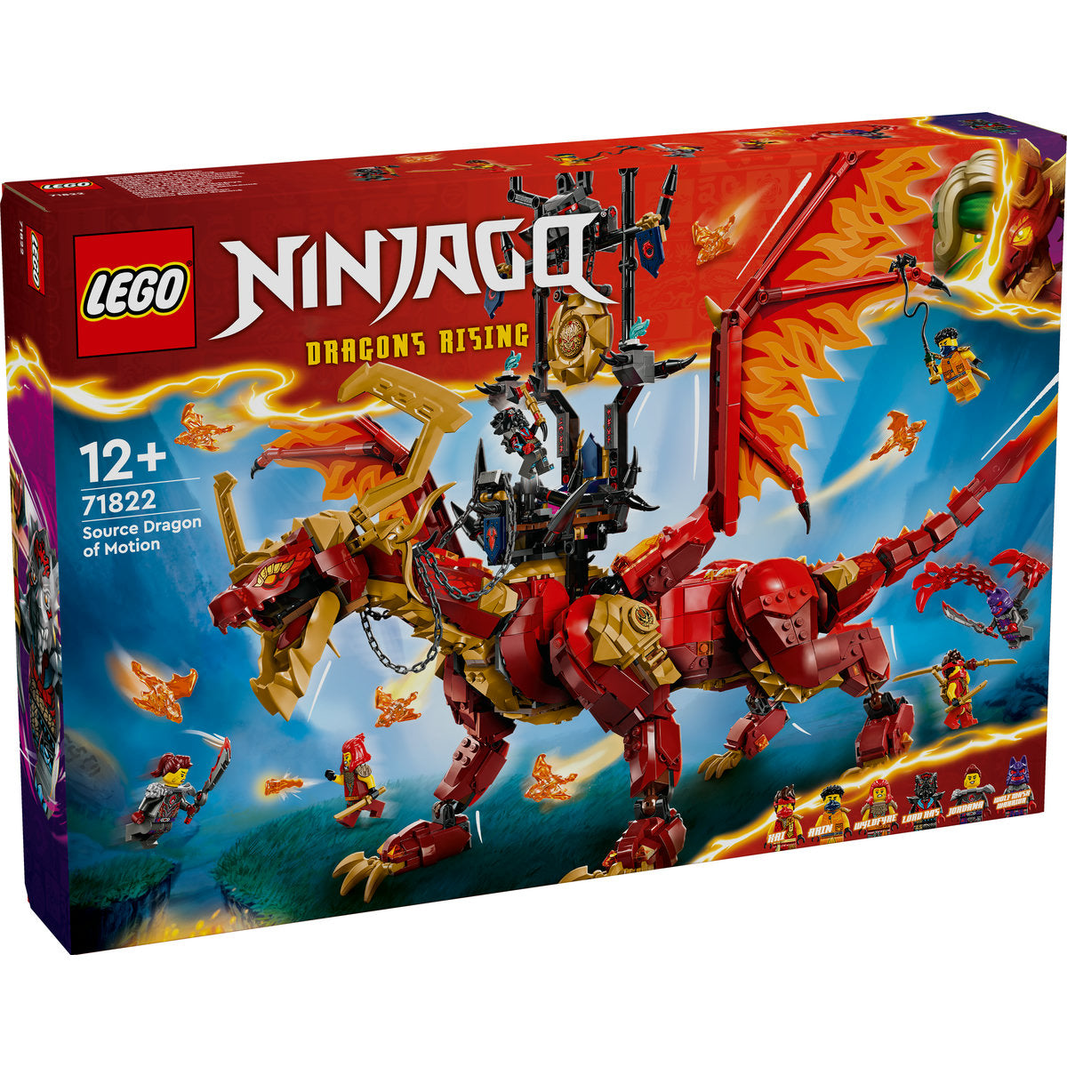 DRAGONUL-SURSA AL MISCARII - LEGO NINJAGO (71822)