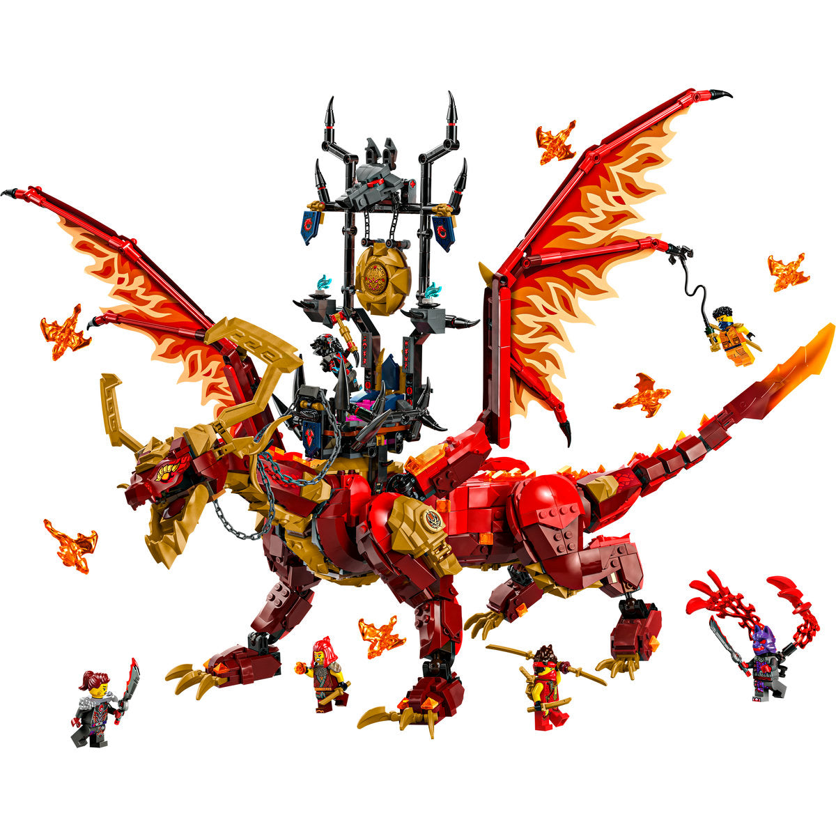 DRAGONUL-SURSA AL MISCARII - LEGO NINJAGO (71822)