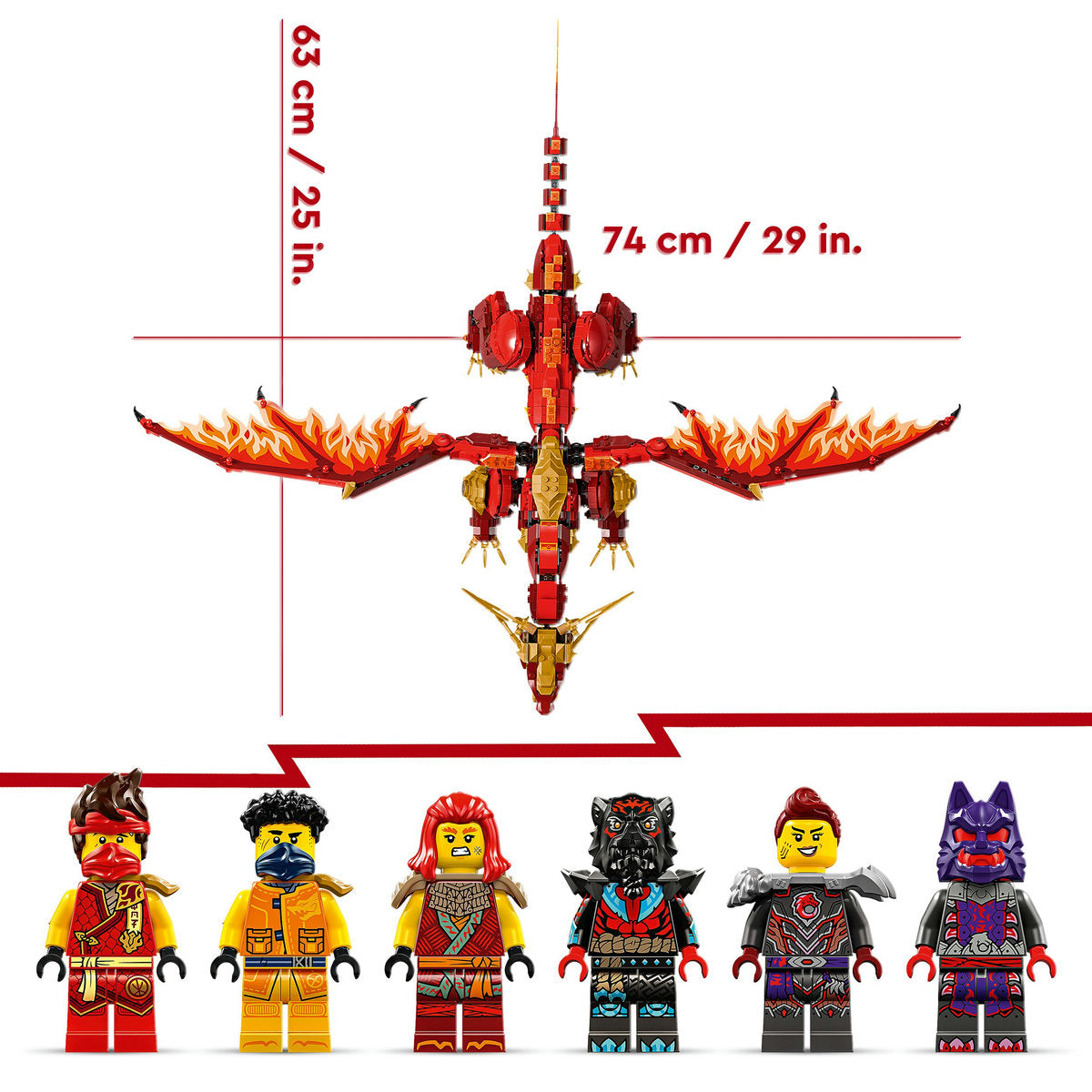 DRAGONUL-SURSA AL MISCARII - LEGO NINJAGO (71822)