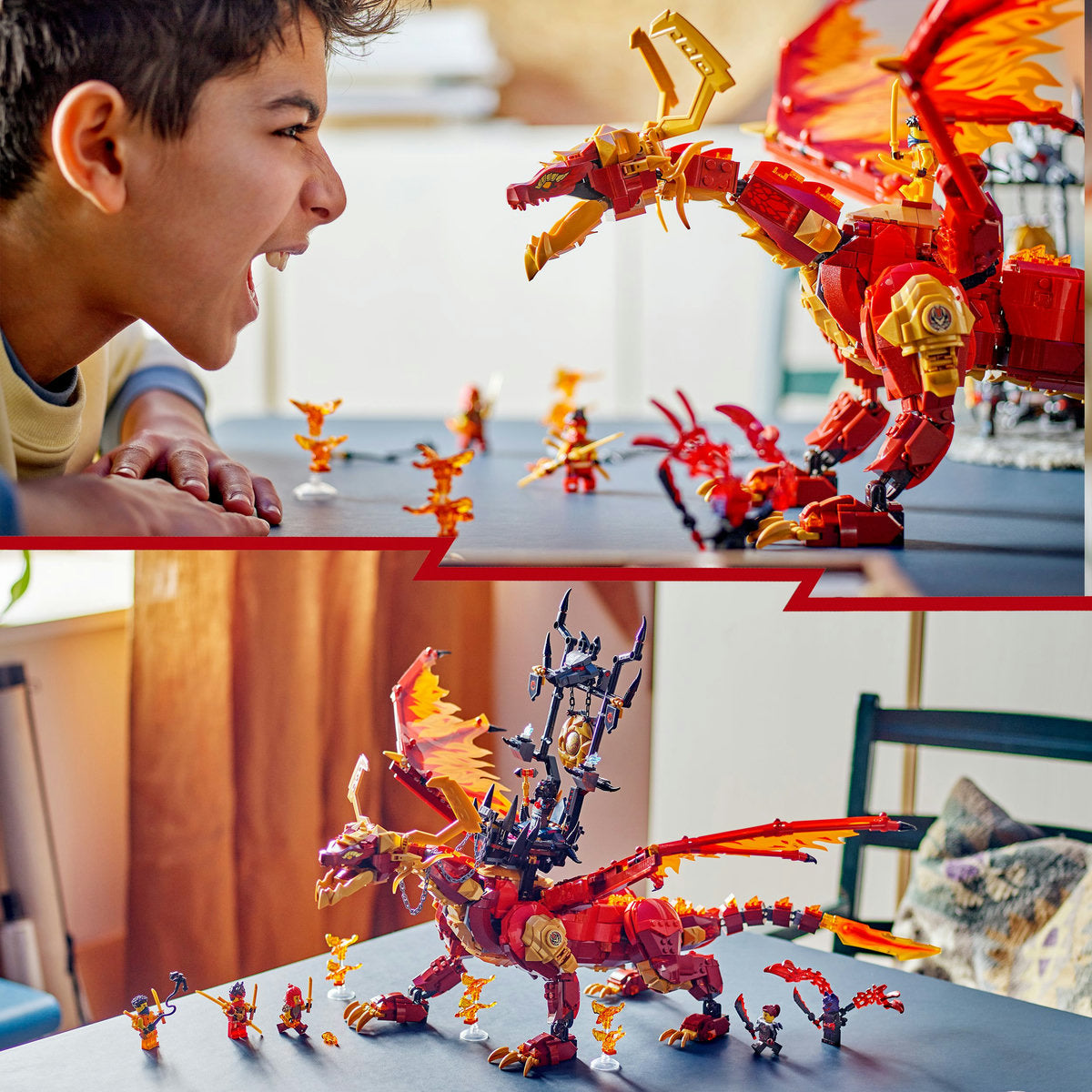 DRAGONUL-SURSA AL MISCARII - LEGO NINJAGO (71822)