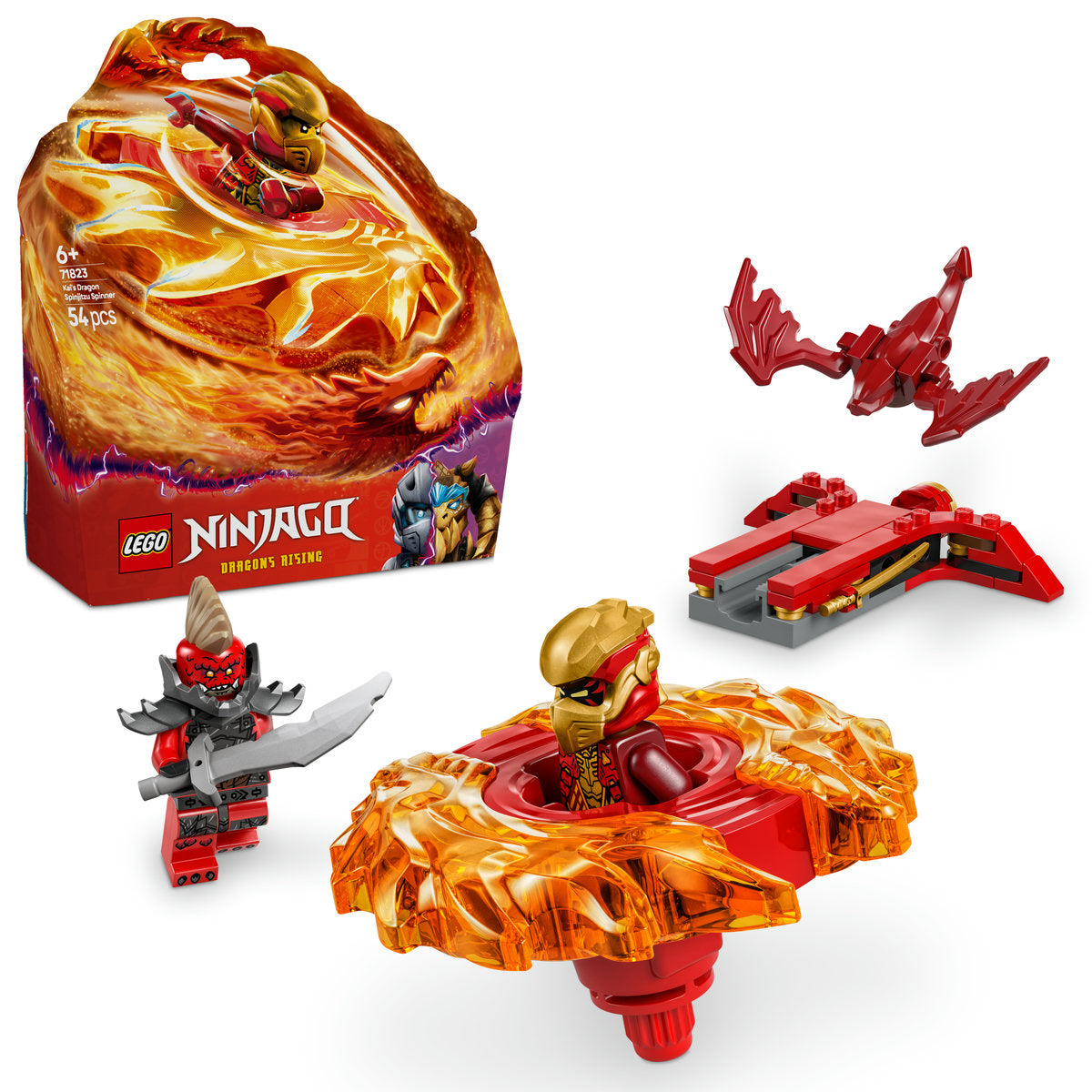 DRAGONUL SPINJITZU ROTITOR AL LUI KAI - LEGO NINJAGO (71823)